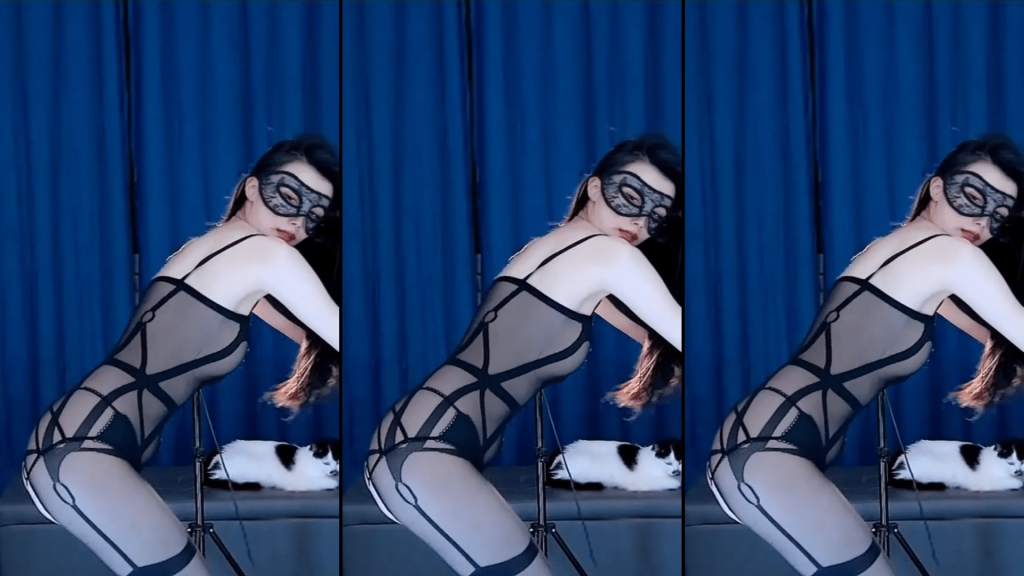 图片[2]深夜宿舍-仓鼠控的第二选择【网易CC 白妖妖】付费群定制热舞 开裆连体黑丝顶臀【1V】【521M】深夜宿舍-仓鼠控的第二选择