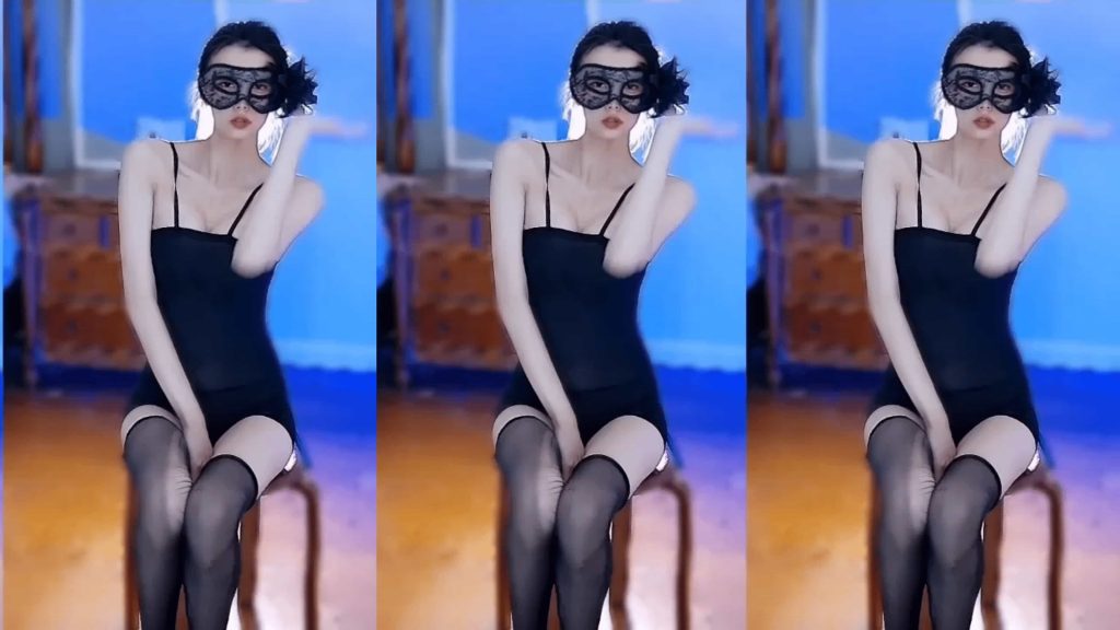 【网易CC 白妖妖】情趣丁字 黑色透视森林！深夜宿舍-仓鼠控的第二选择