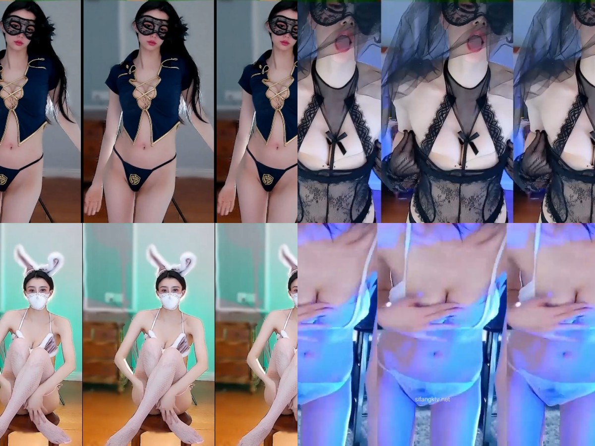 【网易CC 白妖妖】新增千元大尺定制热舞 丁字PP森林 黑纱新娘清凉空姐【4V】【3.82G】深夜宿舍-仓鼠控的第二选择