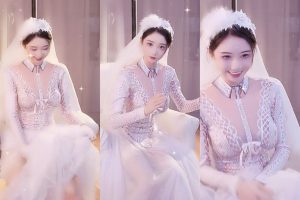 【虎牙 坏空空】机器舞蹈，深V婚纱！是末世言情小说女主角吗？【1V】深夜宿舍-仓鼠控的第二选择