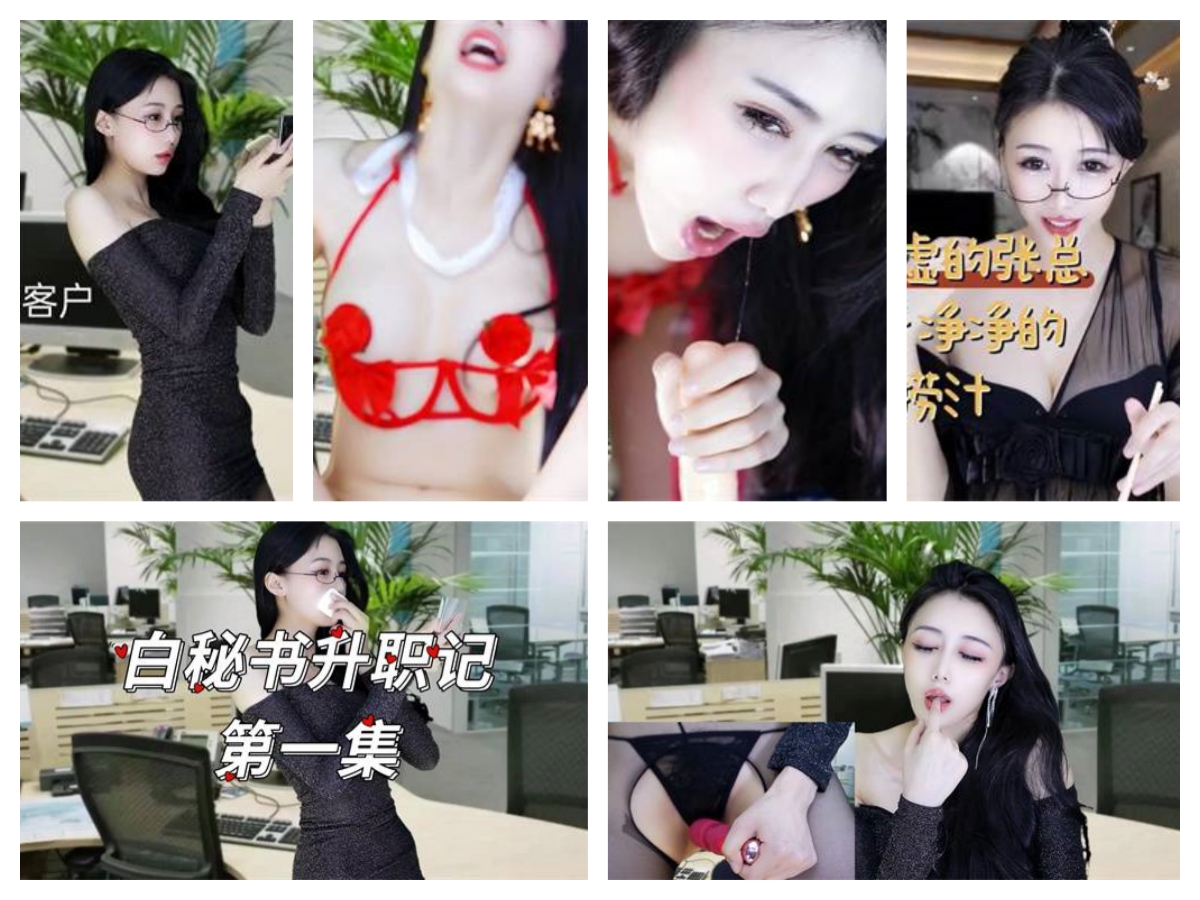  【CC 白妖妖】连续剧《白秘书升职记》（11集）【11V】【2.89G】深夜宿舍-仓鼠控的第二选择