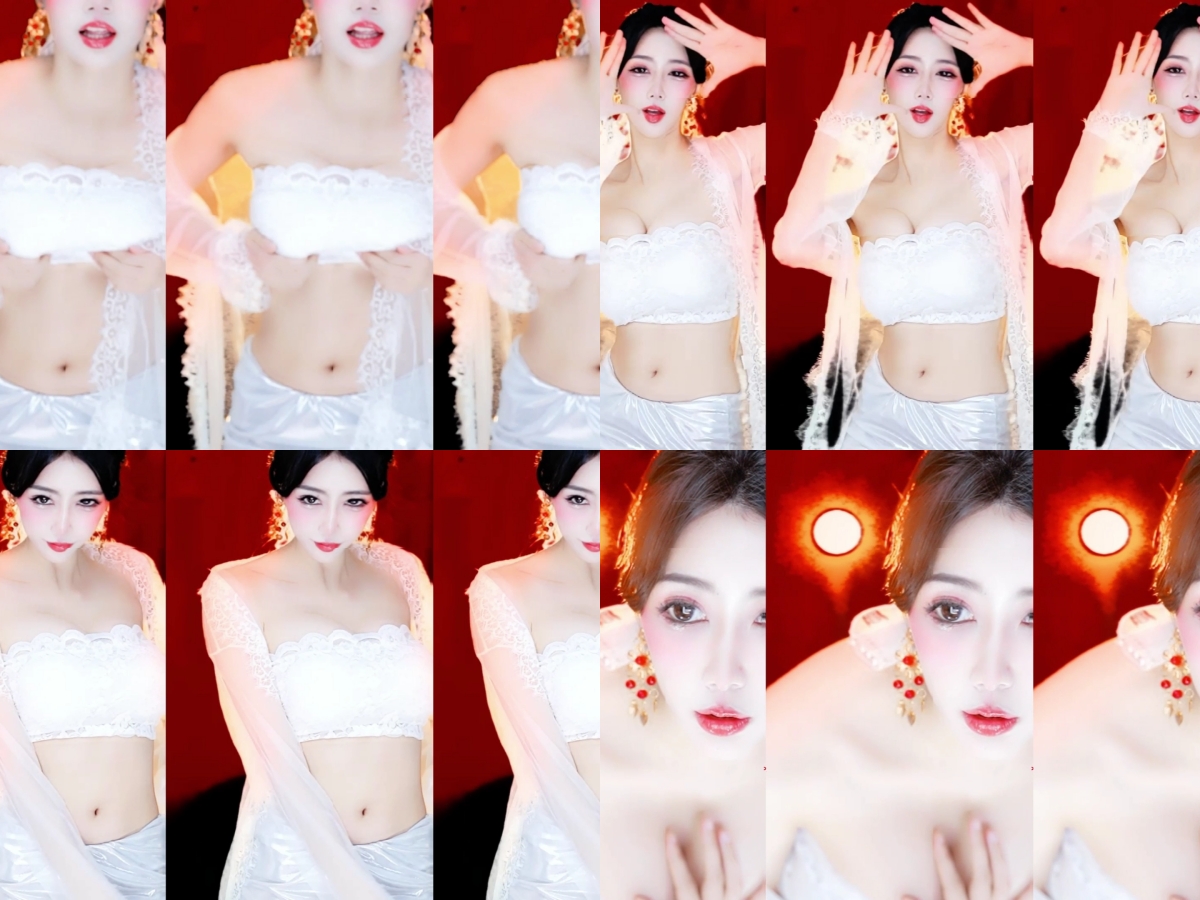 【CC 白妖妖】 群定制福利！略来一丝古风魅惑，半漏胸贴【1V】【743M】深夜宿舍-仓鼠控的第二选择