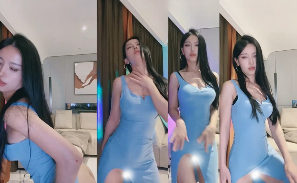 【花椒 宁依纯】直播大尺走光整活热舞 空挡上阵 森林高叉裙！【10V】【1.26G】深夜宿舍-仓鼠控的第二选择