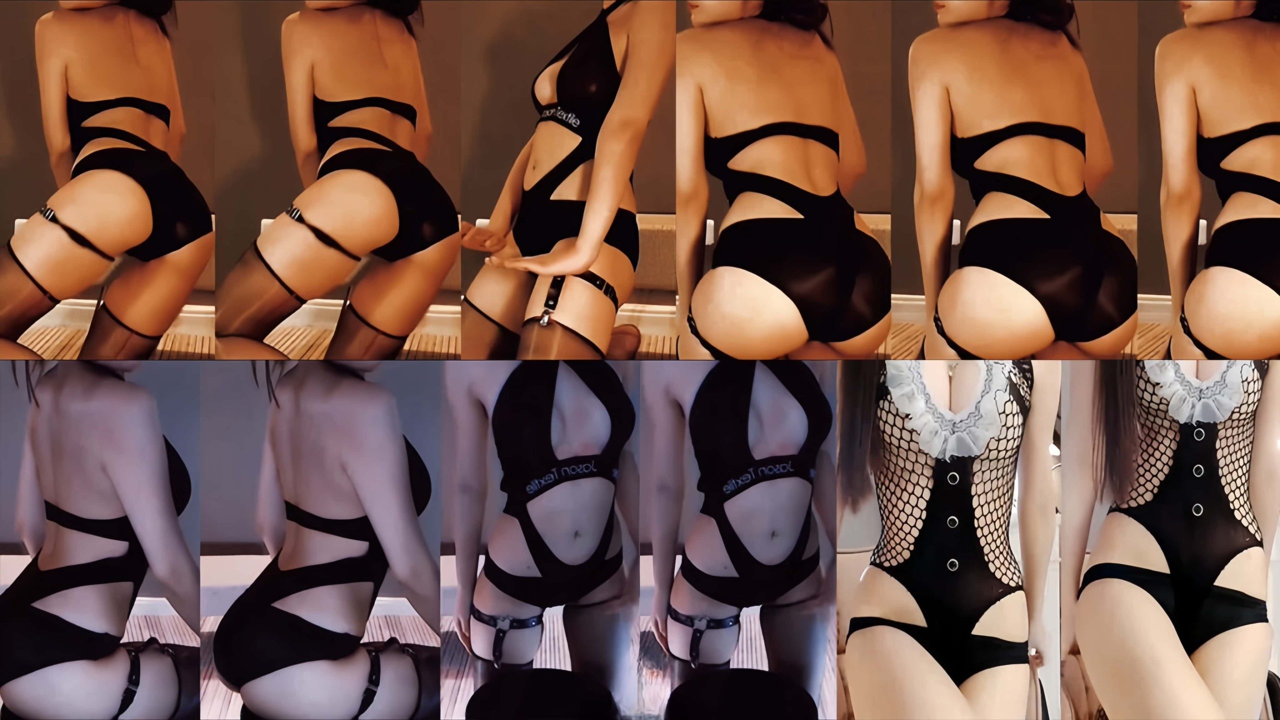 【斗鱼 艺瑟妃】超火专属大尺定制热舞 连体裸背半球 美臀怼屏！【2V】【291M】深夜宿舍-仓鼠控的第二选择