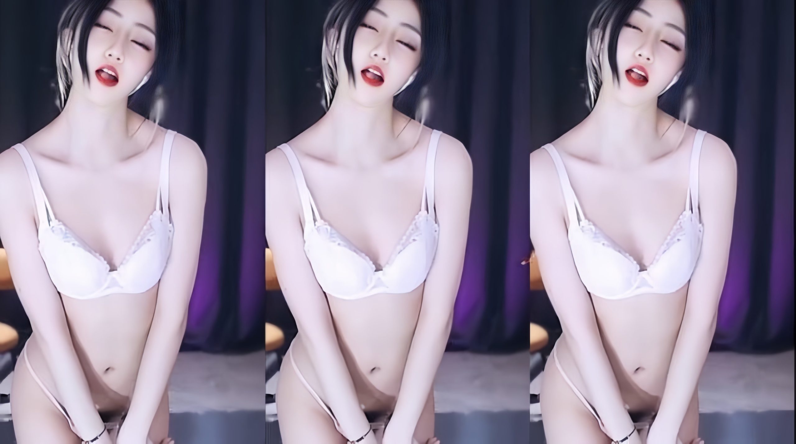 【CC 星也】露脸露点脱衣舞 脱丁字裤抖臀 抖胸舞抖成球【2V】【324M】深夜宿舍-仓鼠控的第二选择