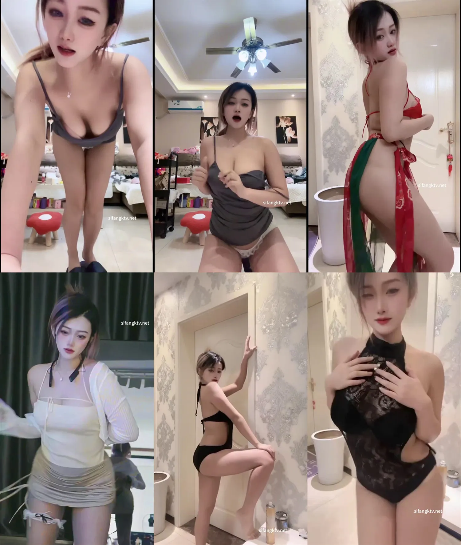 【抖音 肉肉爱吃鱼】 私播内衣擦边 抖胸露球骚舞【4V】【513M】深夜宿舍-仓鼠控的第二选择