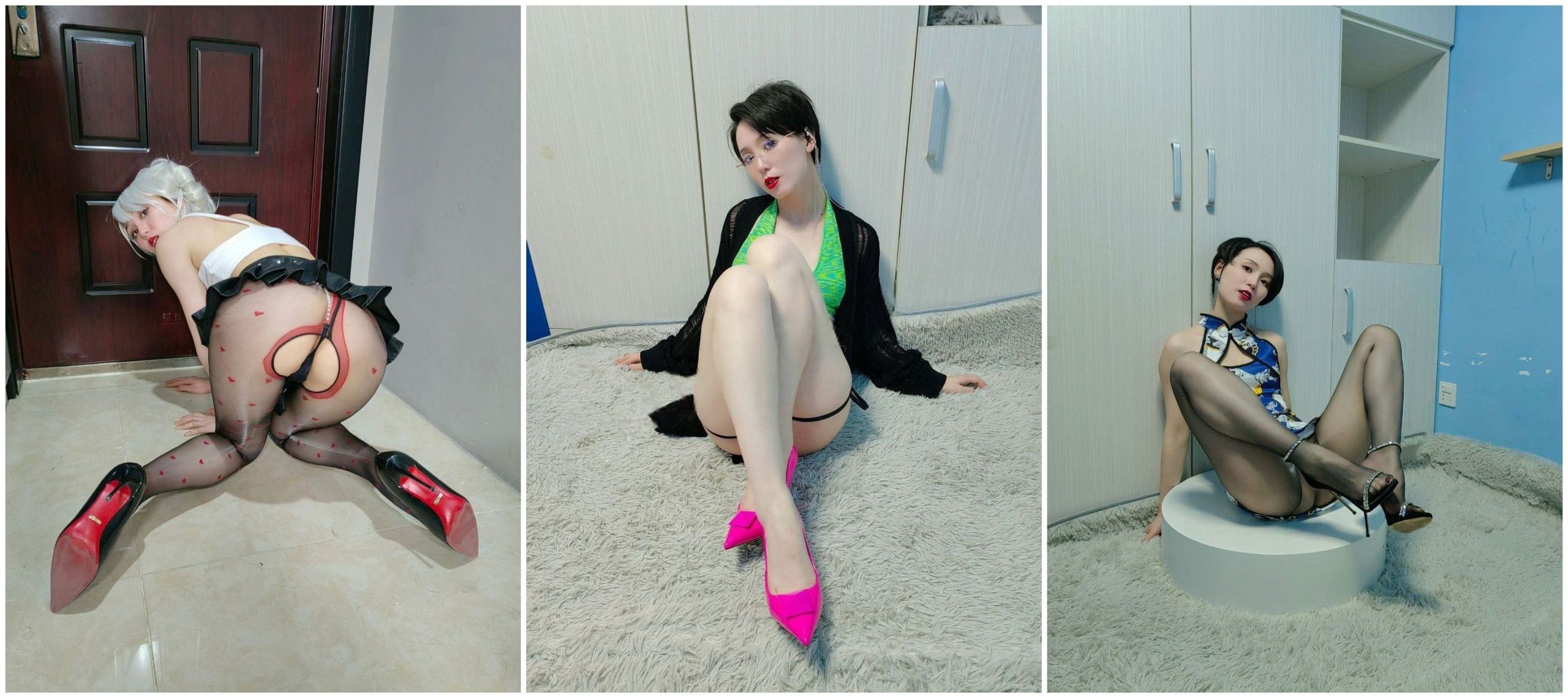 【在线播放】【抖音福利】风骚御姐【碳水青菜 啊嘞嘞】丝袜翘臀诱惑【470P16V】【432M】深夜宿舍-仓鼠控的第二选择