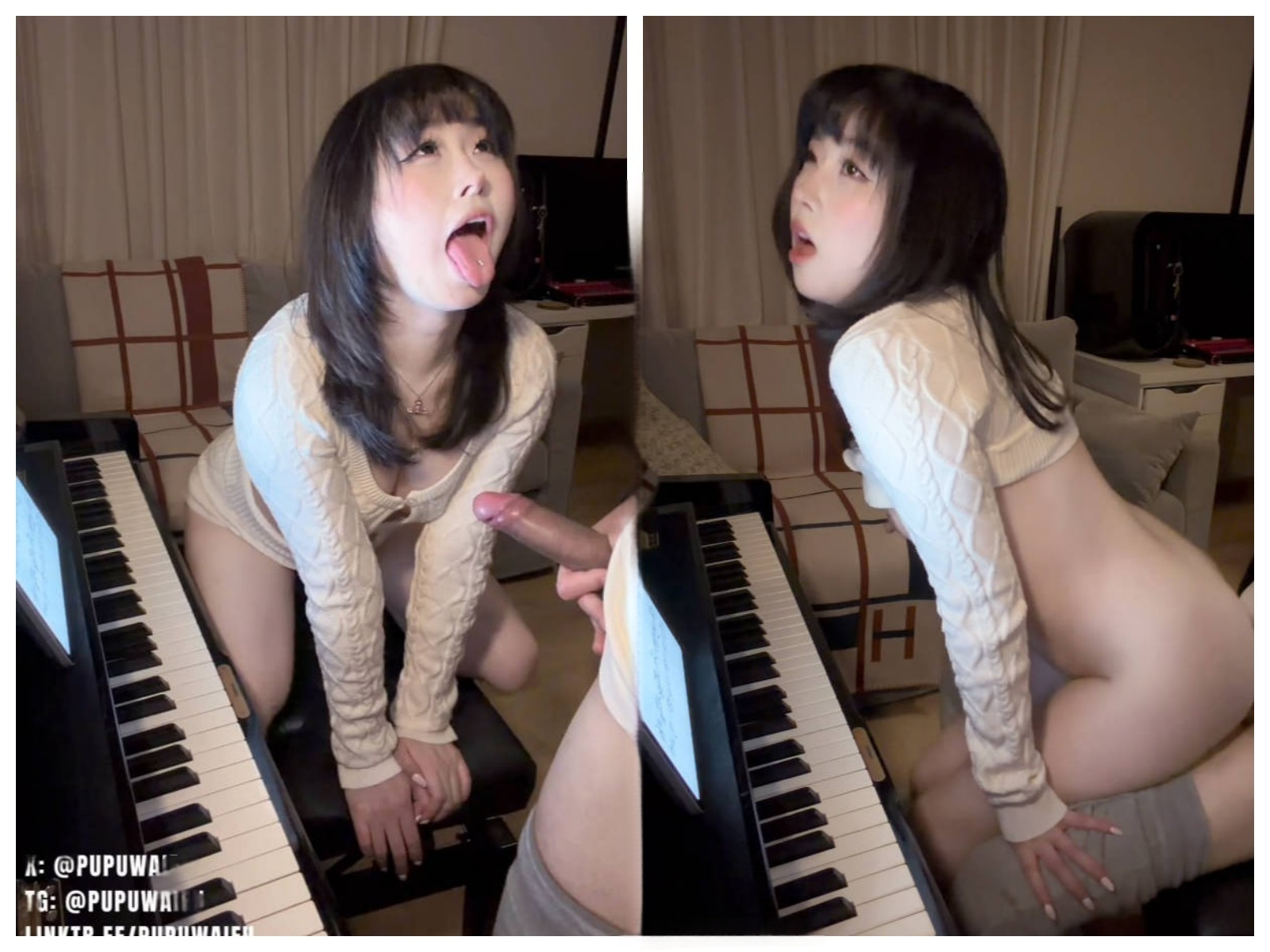 【无在线播放】Onlyfans 噗噗 12月7日新作，【我的手在琴键上，你的手在我身上】这集一树成分有点高【2V】【948M】深夜宿舍-仓鼠控的第二选择