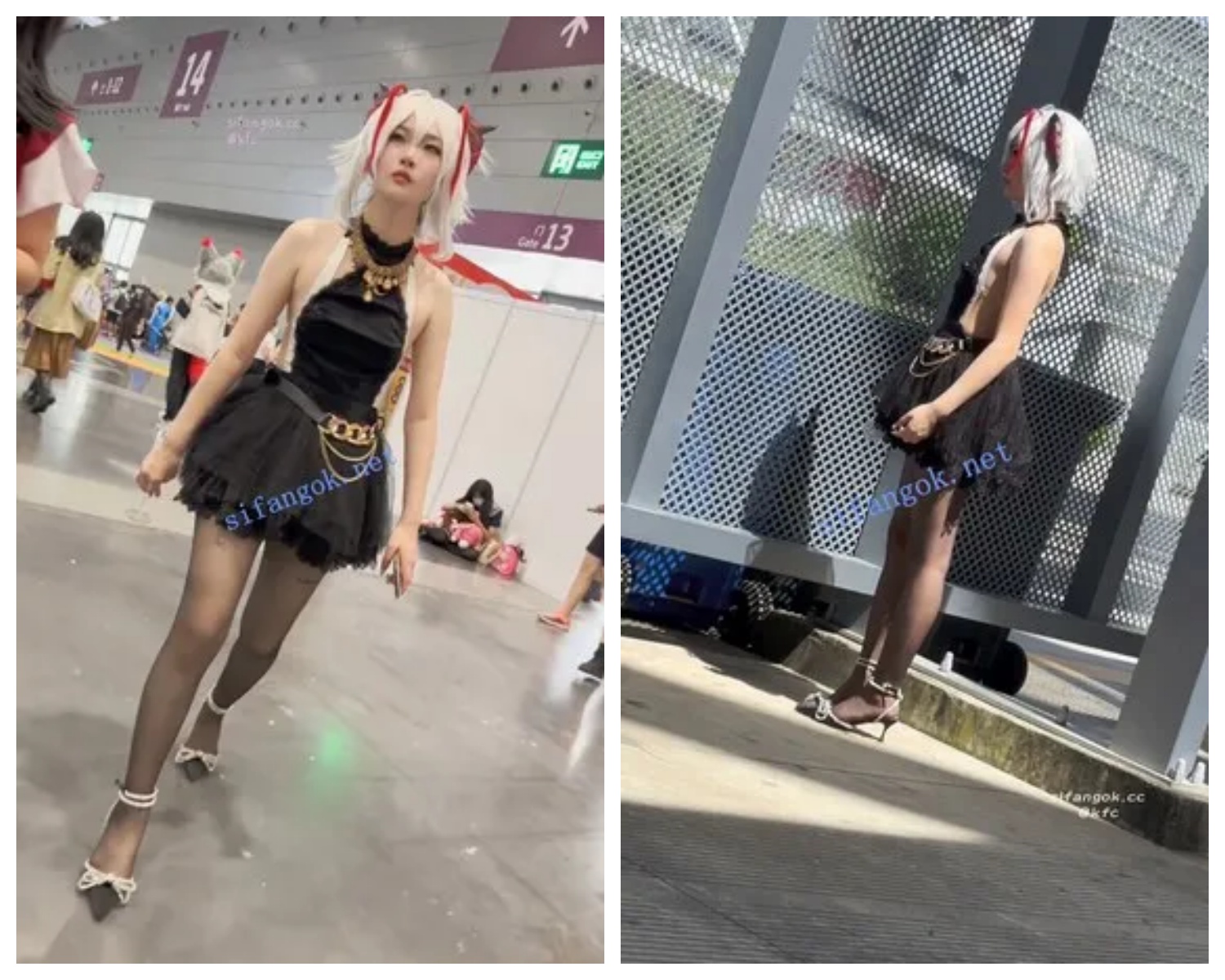 【无在线播放】【KFC】短裙露背装COSER逛街约拍·高跟黑丝袜粉色内前后CD够骚【1V】【986M】深夜宿舍-仓鼠控的第二选择