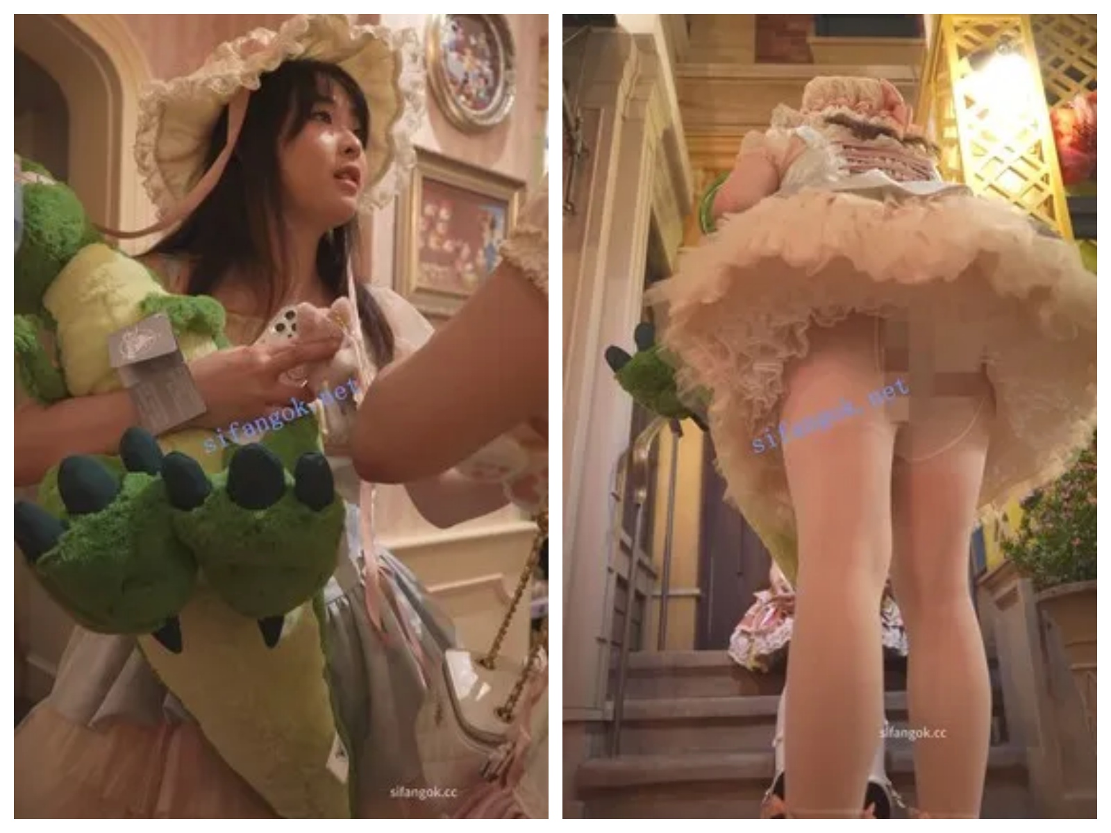 【无在线播放】(BC-AA-614)公主裙白丝萌妹..镜头前弯腰拍照蕾丝内贴镜头【1V】【434M】深夜宿舍-仓鼠控的第二选择