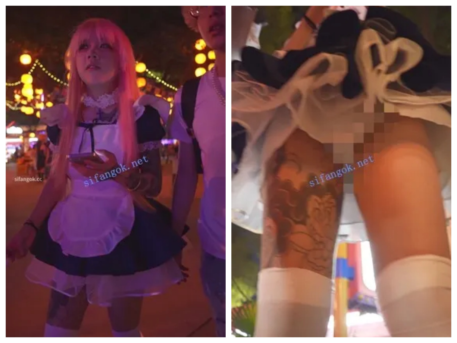 【无在线播放】(BC-AA-617)精神小妹cos粉发女仆逛街..白色卡通内又纯又骚【1V】【362M】深夜宿舍-仓鼠控的第二选择