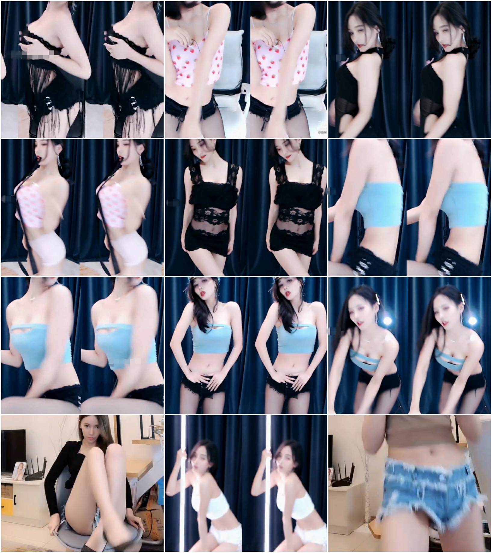 【斗鱼福利】奶一口阿玉 福利合集 45V 3.67G 2H32MIN深夜宿舍-仓鼠控的第二选择