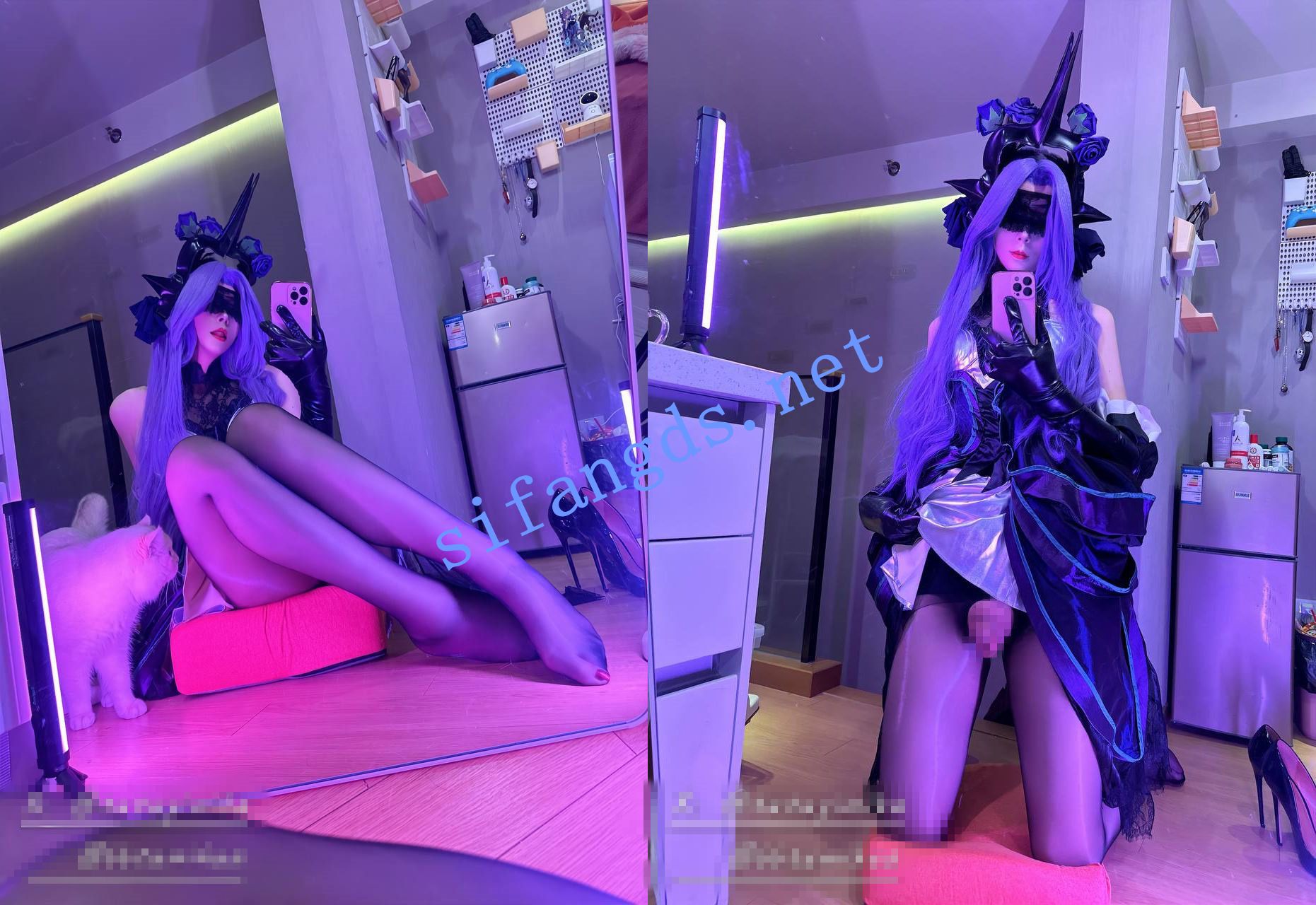 图片[32]深夜宿舍-仓鼠控的第二选择【无在线播放】超高颜值网红TS 188高个冷白皮【丝芙兔】付费福利，推荐【61V】【8.51G】深夜宿舍-仓鼠控的第二选择