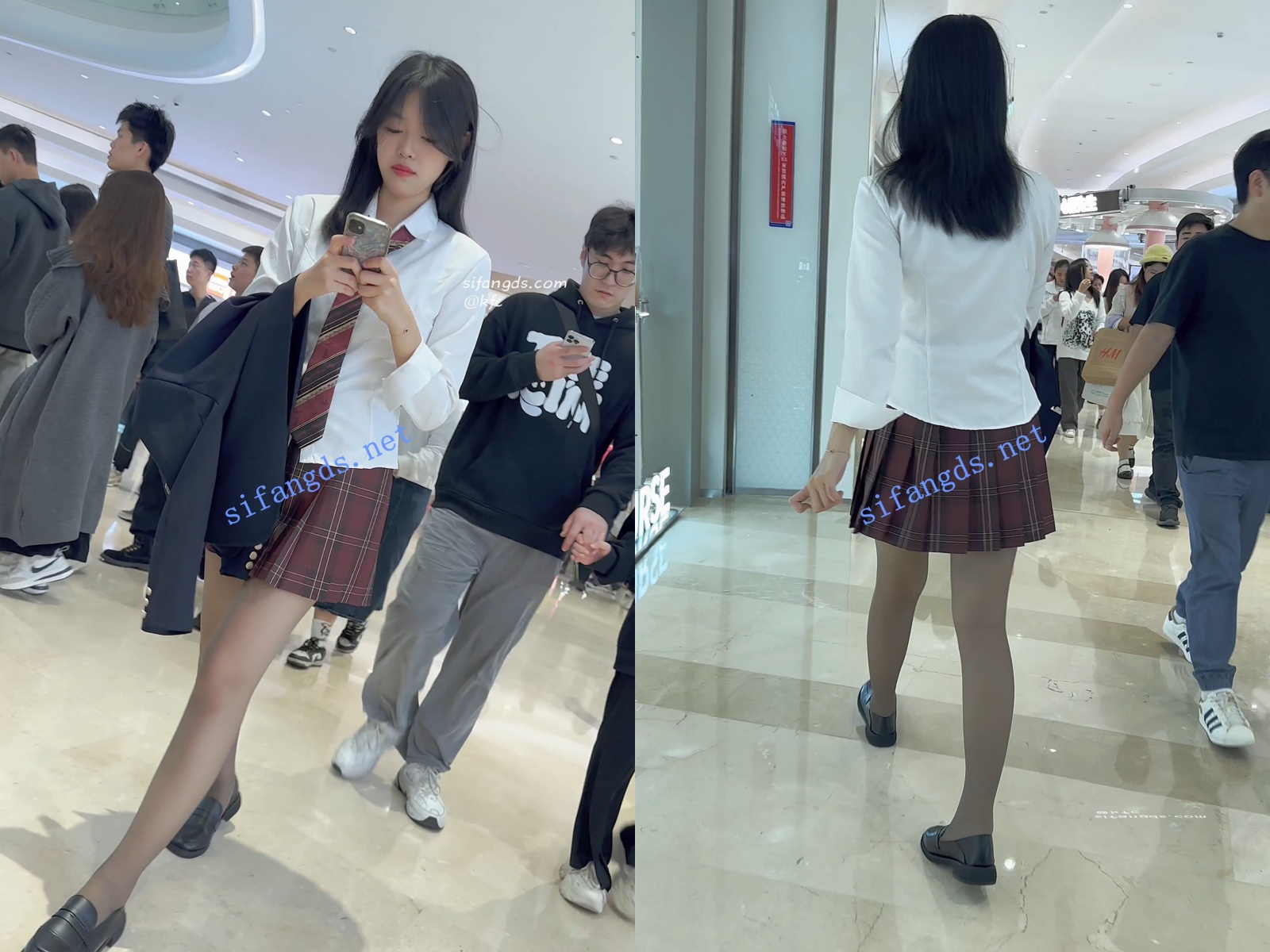 【无在线播放】【KFC】JK制服学生妹逛街专注玩手机·灰色丝袜白内前后CD【1V】【408M】深夜宿舍-仓鼠控的第二选择