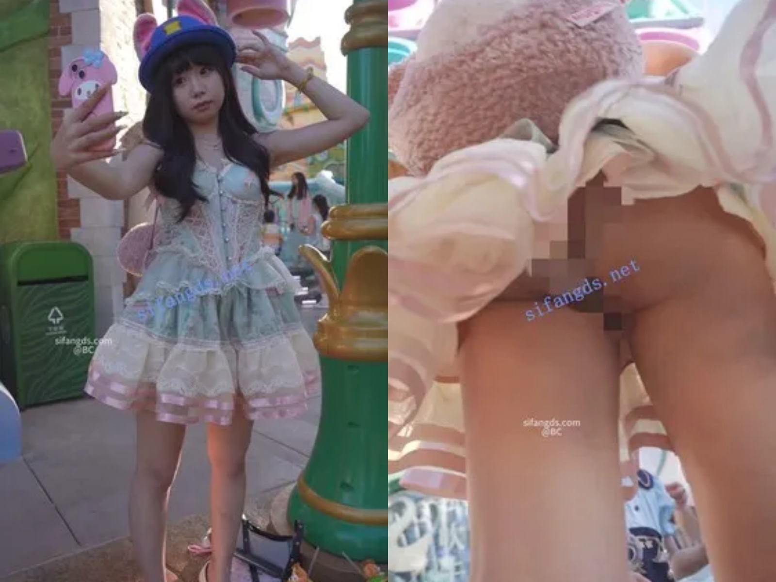 【无在线播放】(BC-AA-593)蕾丝裙美女多次看镜头..微透内前后CD屁股Q弹【1V】【309M】深夜宿舍-仓鼠控的第二选择