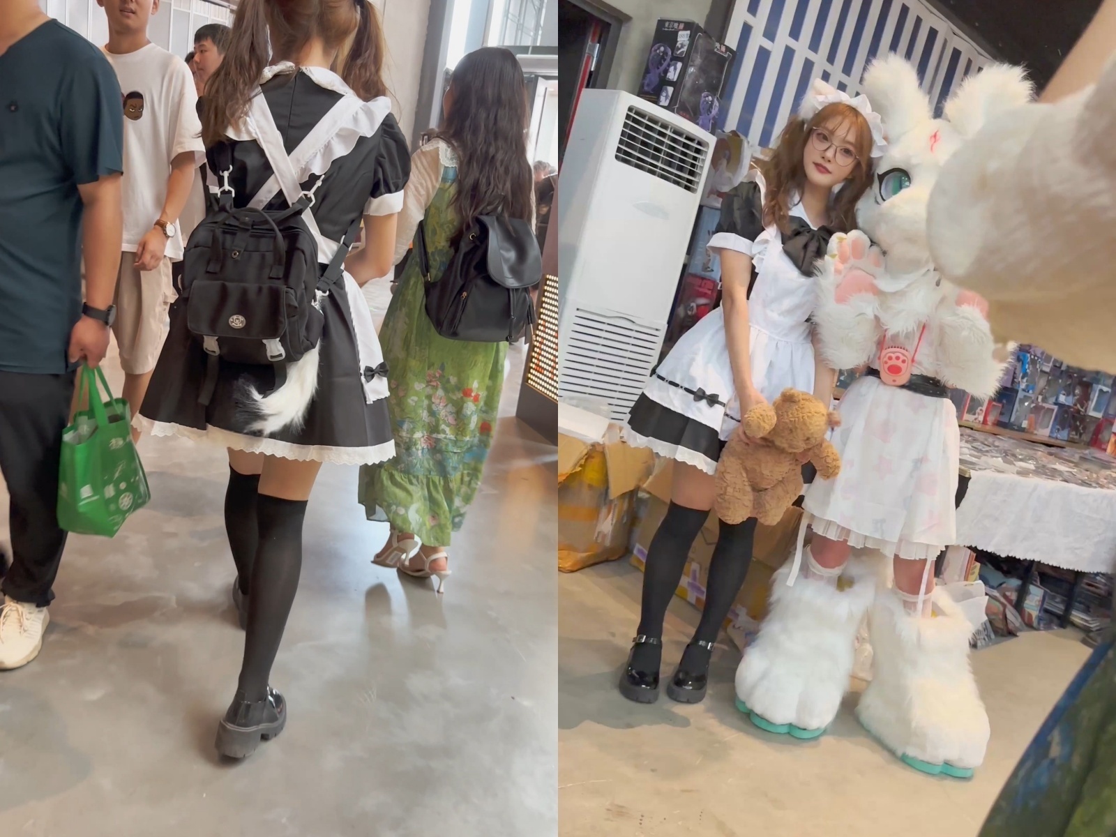 【无在线播放】【KFC】双马尾女仆装学生妹和妈妈逛街·过膝黑丝白内前后CD【1V】【1.08G】深夜宿舍-仓鼠控的第二选择