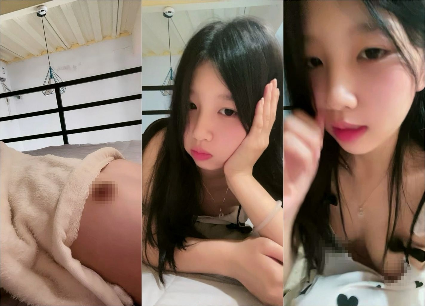 【无在线播放】抖音 西虫 良家清纯巨乳妹子 露点 床上和大哥一对一【9V】【3.5G】深夜宿舍-仓鼠控的第二选择